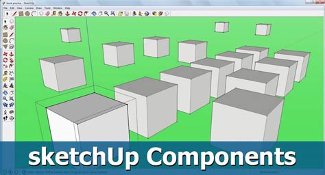 sketchup components|Working with Components in SketchUp .